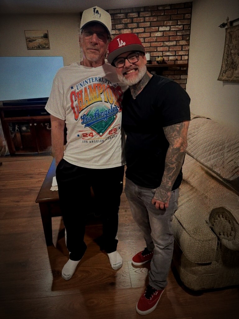 Johnny with family — the legacy he is building